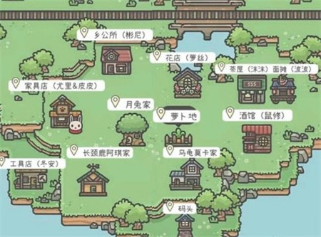月兔漫游怎么解锁新地点
