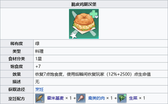 幻塔脆皮鸡腿汉堡怎么做