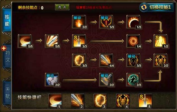 神曲h5手游战士技能