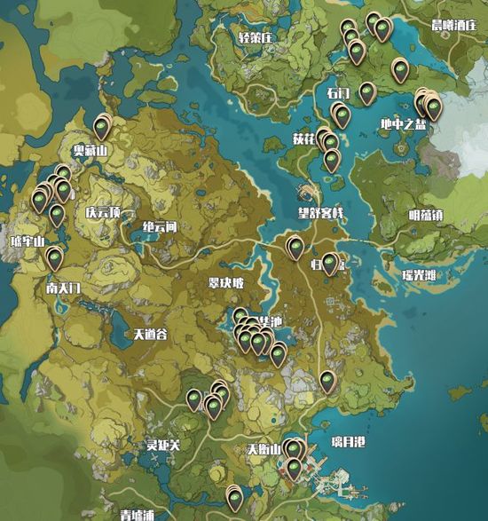 原神莲蓬在哪