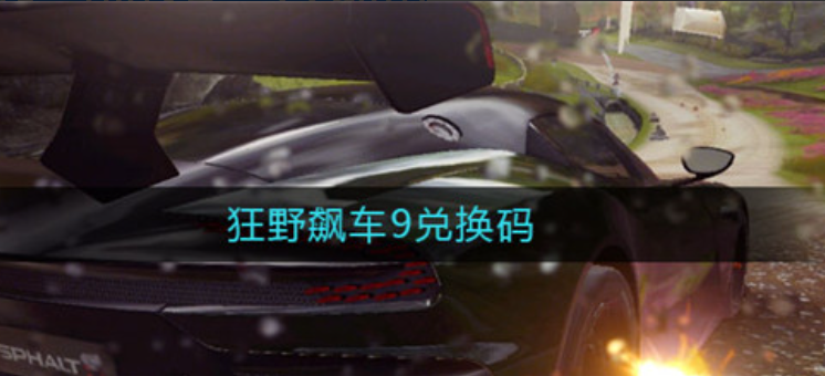 狂野飙车9竞速传奇兑换码8位