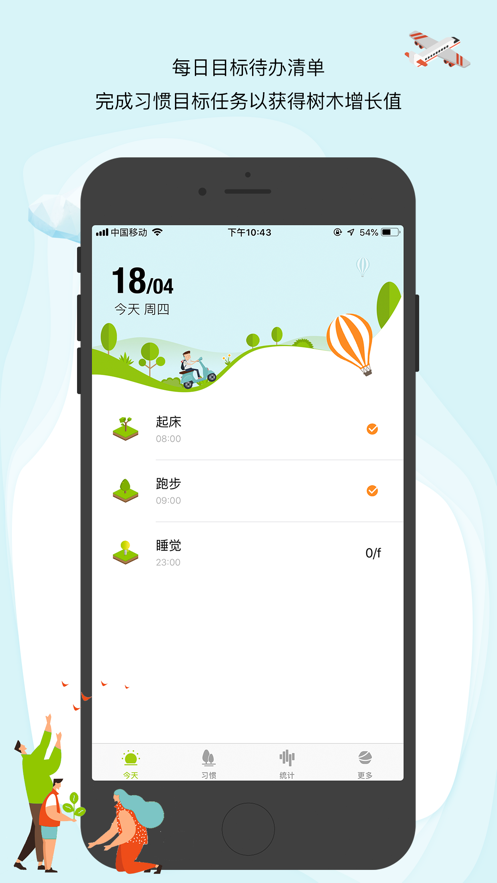 习惯树